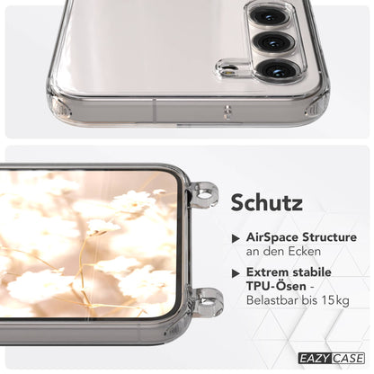 Samsung Galaxy S23 Plus Handykette mit Boho Band Umhängegurt Set 