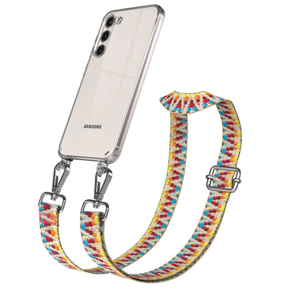 Samsung Galaxy S23 Plus Handykette mit Boho Band Umhängegurt Set 