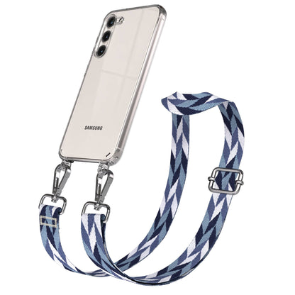 Samsung Galaxy S23 Plus Handykette mit Boho Band Umhängegurt Set 