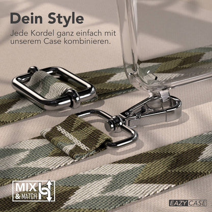 Samsung Galaxy S23 Plus Handykette mit Boho Band Umhängegurt Set 