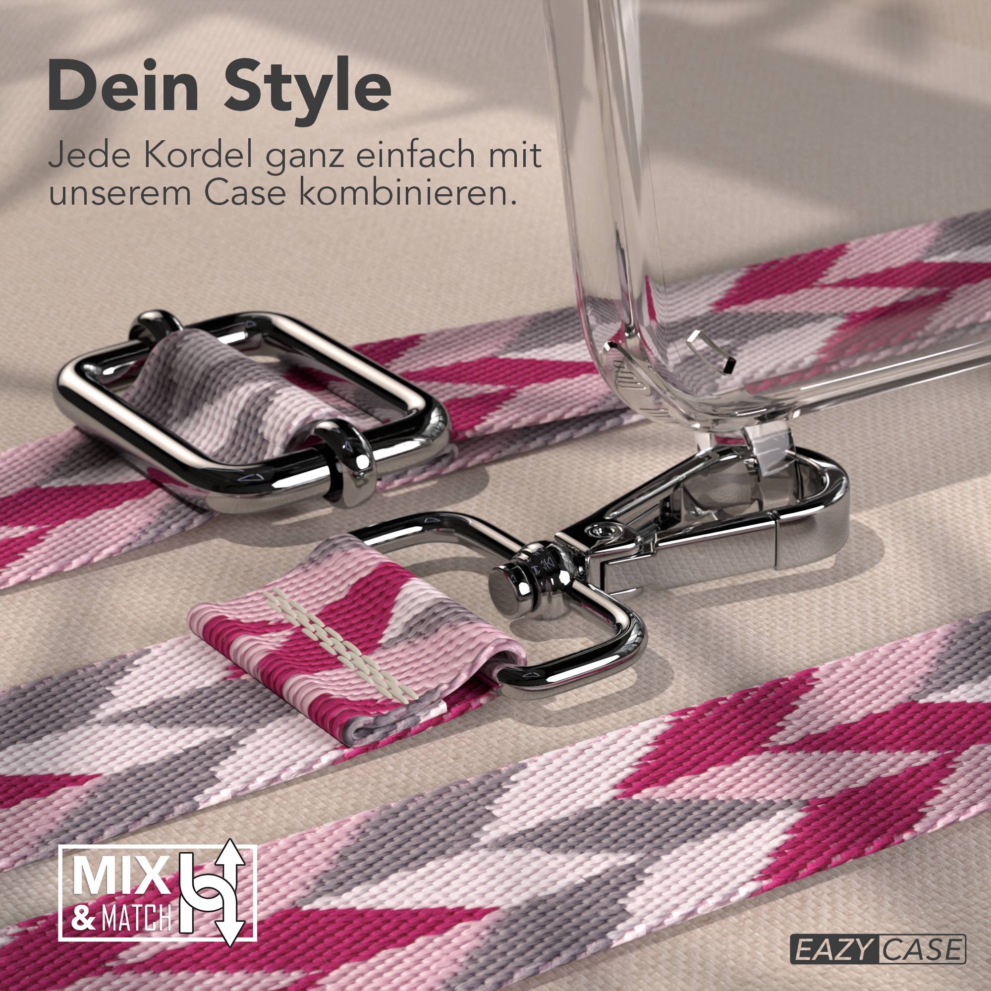 Samsung Galaxy S23 Plus Handykette mit Boho Band Umhängegurt Set 