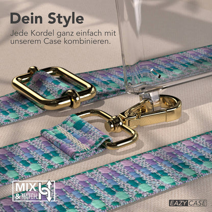 Samsung Galaxy S23 Ultra Handykette mit Boho Band verstellbar 