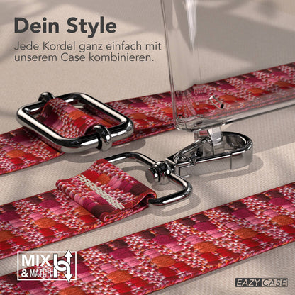 Samsung Galaxy S23 Ultra Handykette mit Boho Band verstellbar 