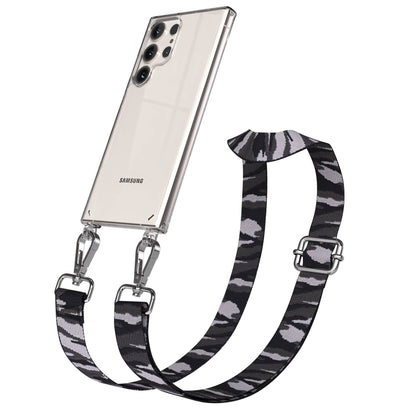 Samsung Galaxy S23 Ultra Handykette mit Boho Band verstellbar 