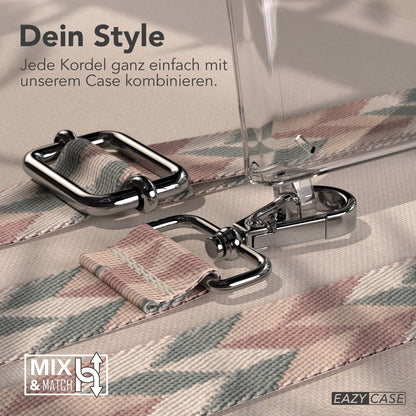 Samsung Galaxy S23 Ultra Handykette mit Boho Band verstellbar 