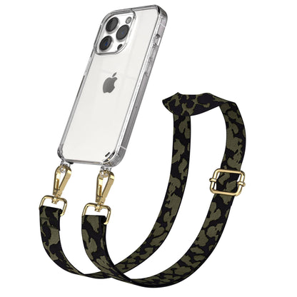 iPhone 15 Pro Handykette mit verstellbarem Trageriemen Boho Design 
