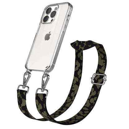 iPhone 15 Pro Handykette mit verstellbarem Trageriemen Boho Design 