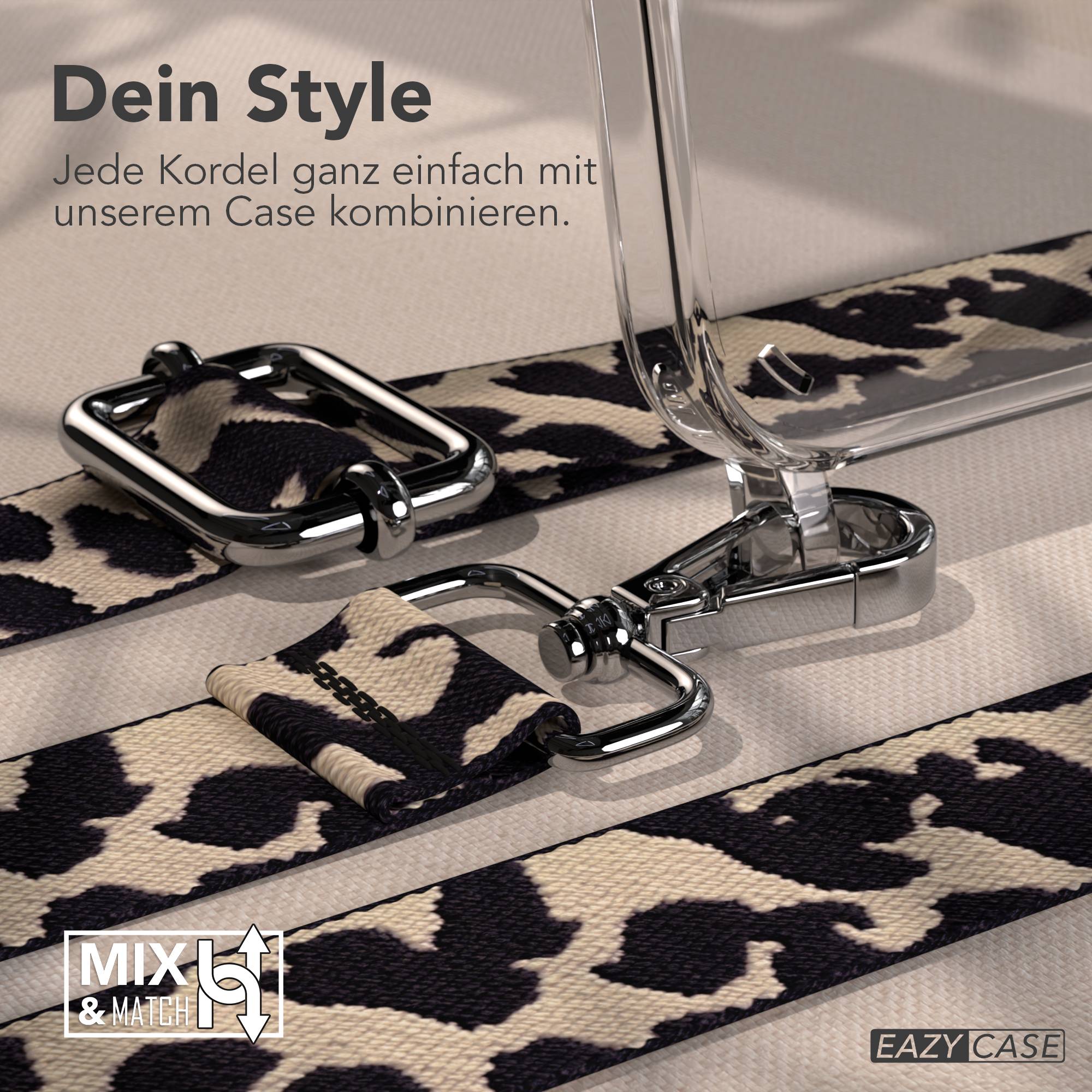 iPhone 15 Plus Handykette verstellbar mit Boho Band Design EAZY CASE 