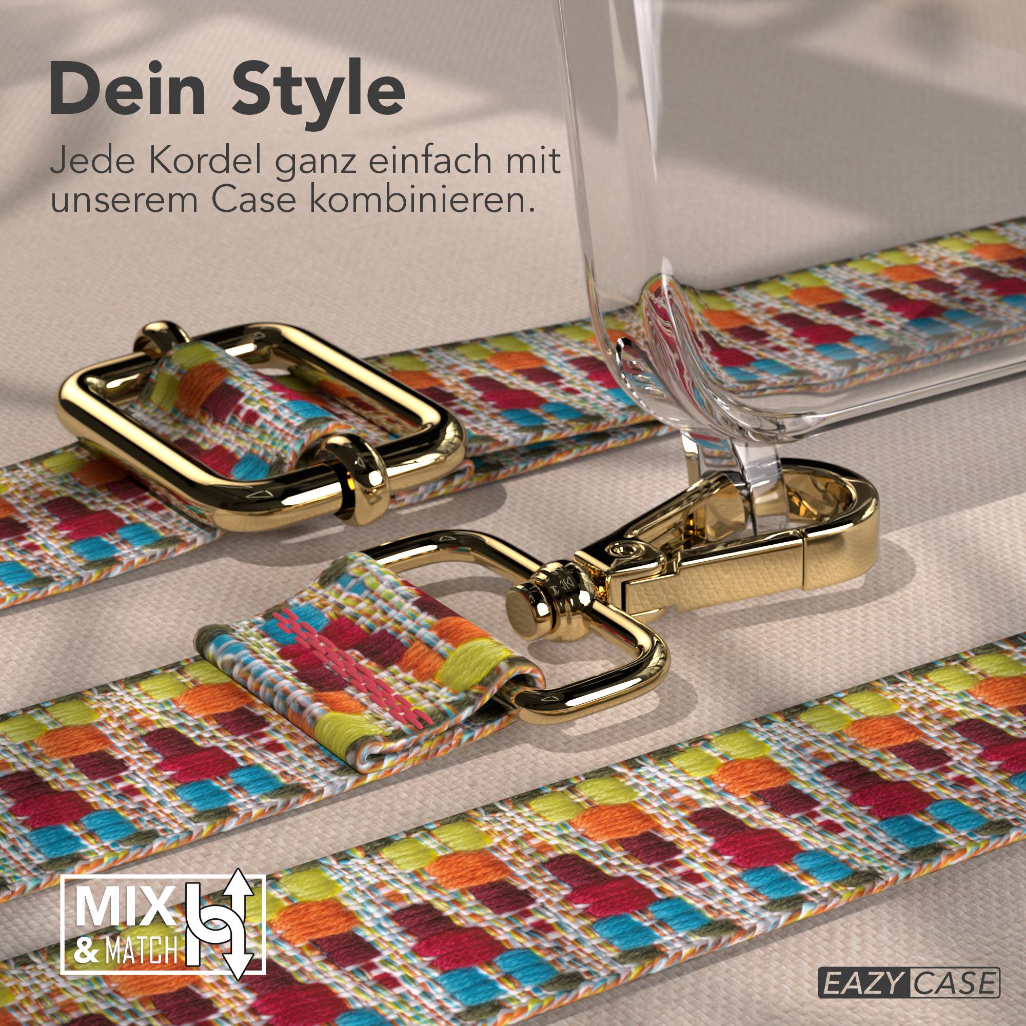 iPhone 15 Pro Max Handykette mit verstellbarem Boho Band Set 