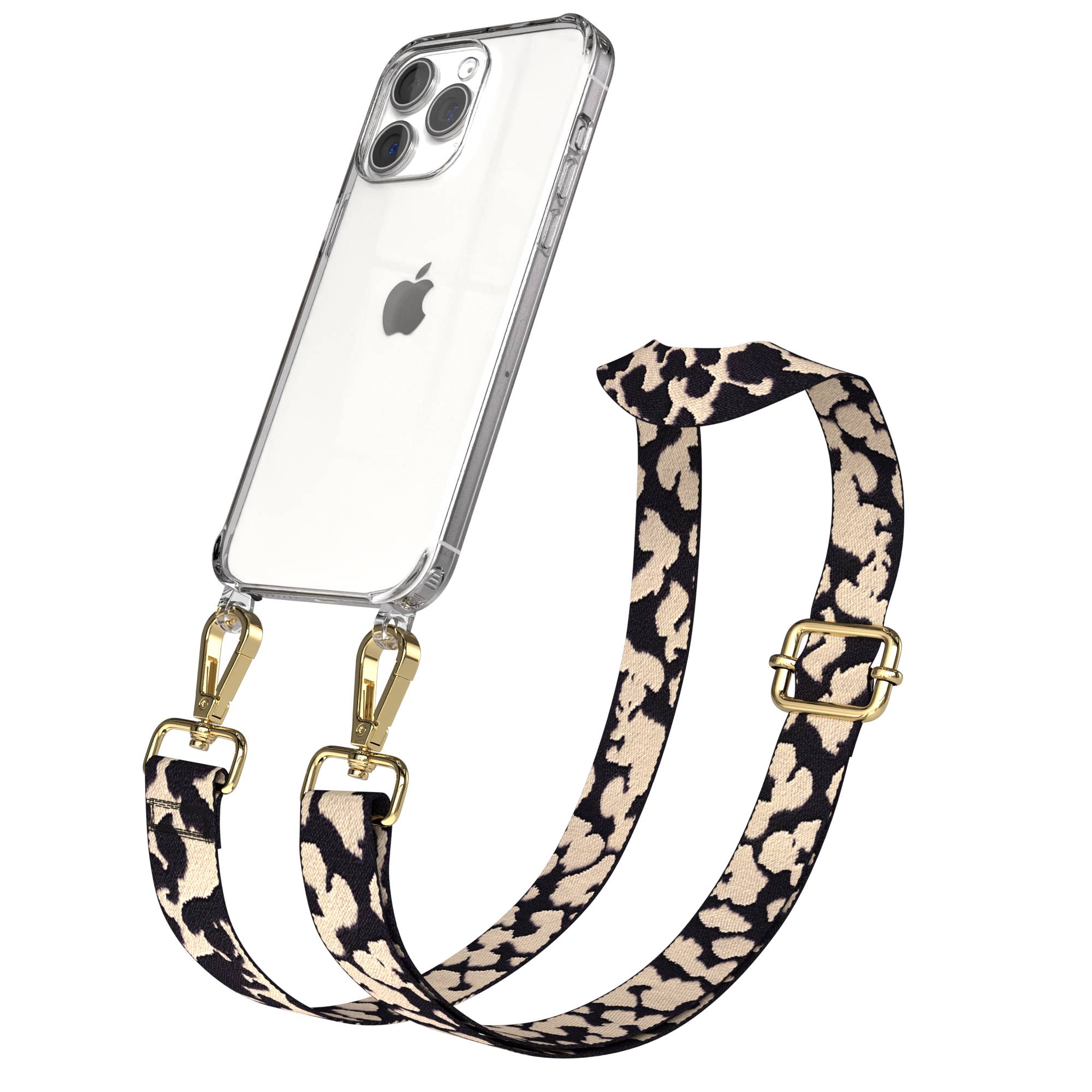 iPhone 15 Pro Max Handykette mit verstellbarem Boho Band Set 