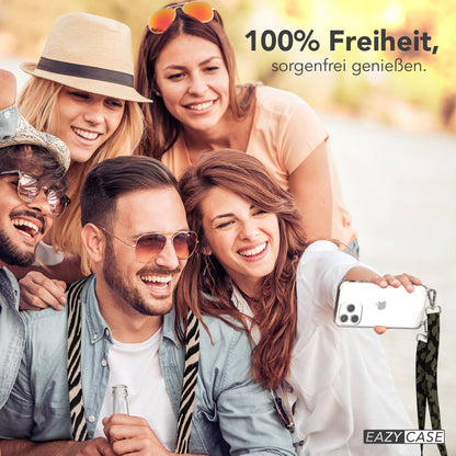 iPhone 15 Pro Max Handykette mit verstellbarem Boho Band Set 