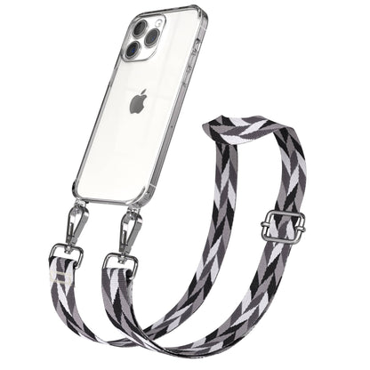 iPhone 15 Pro Max Handykette mit verstellbarem Boho Band Set 
