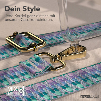 Samsung Galaxy S24 Handykette mit verstellbarem Boho Band Set 