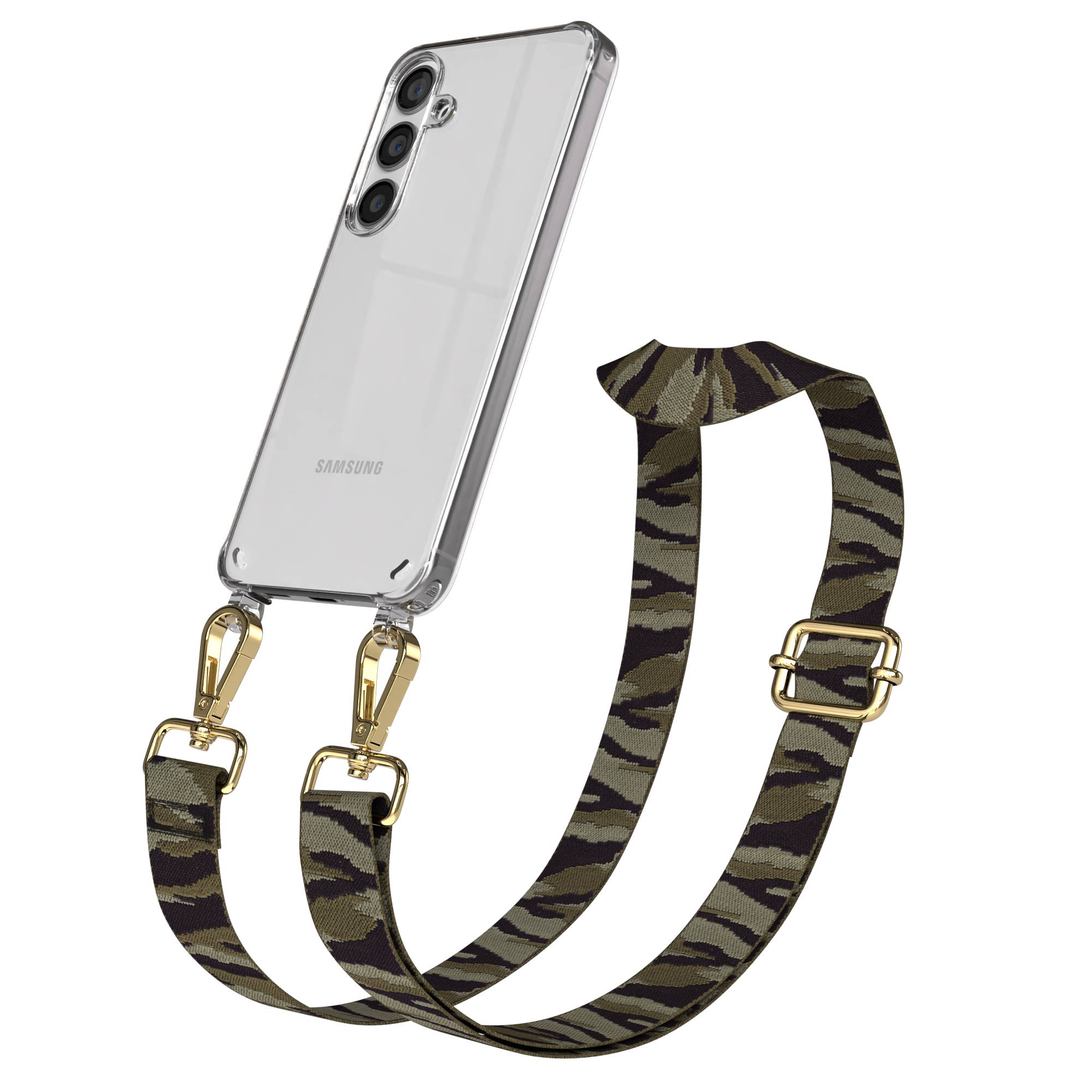 Samsung Galaxy S24 Handykette mit verstellbarem Boho Band Set 