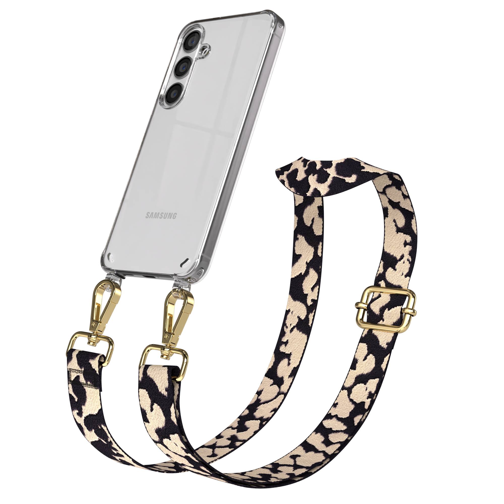 Samsung Galaxy S24 Handykette mit verstellbarem Boho Band Set 