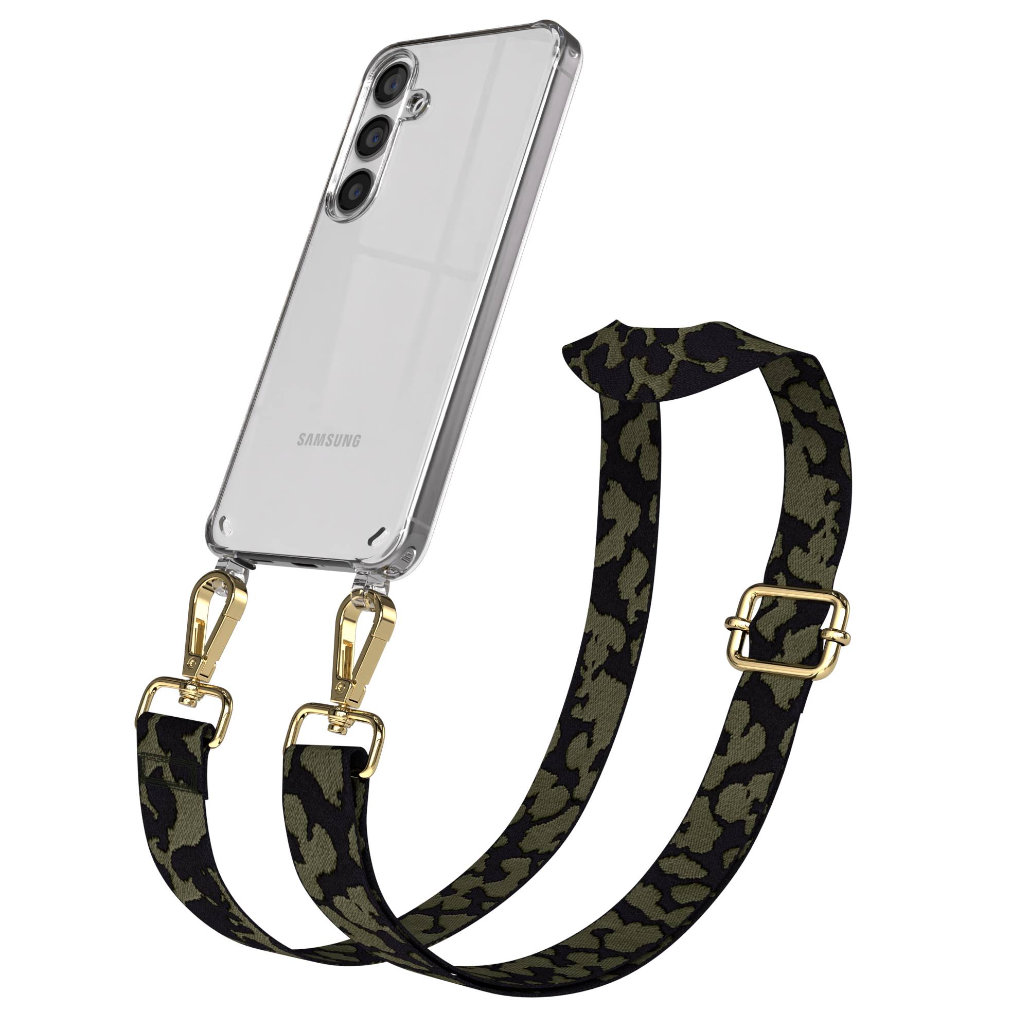 Samsung Galaxy S24 Handykette mit verstellbarem Boho Band Set 