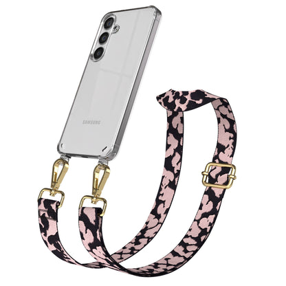 Samsung Galaxy S24 Handykette mit verstellbarem Boho Band Set 