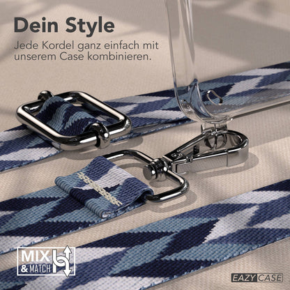 Samsung Galaxy S24 Handykette mit verstellbarem Boho Band Set 