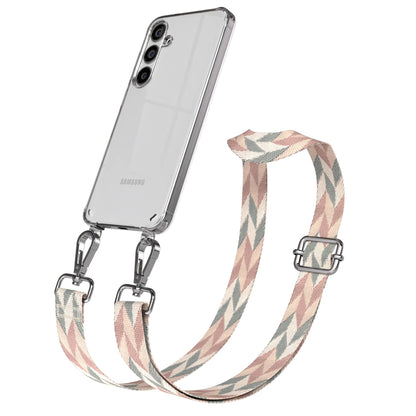 Samsung Galaxy S24 Plus Handykette mit Boho Band Set 