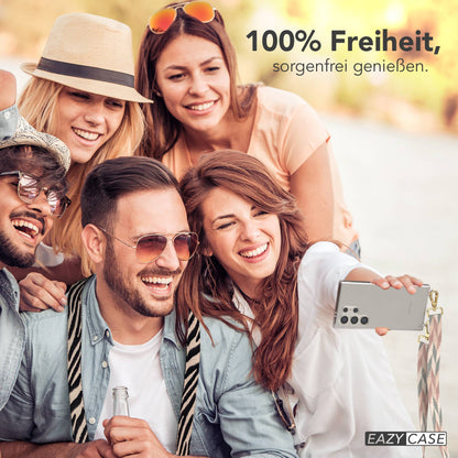 Samsung Galaxy S24 Ultra Handykette mit Boho Band zum Umhängen 