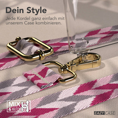 Samsung Galaxy S24 Ultra Handykette mit Boho Band zum Umhängen 