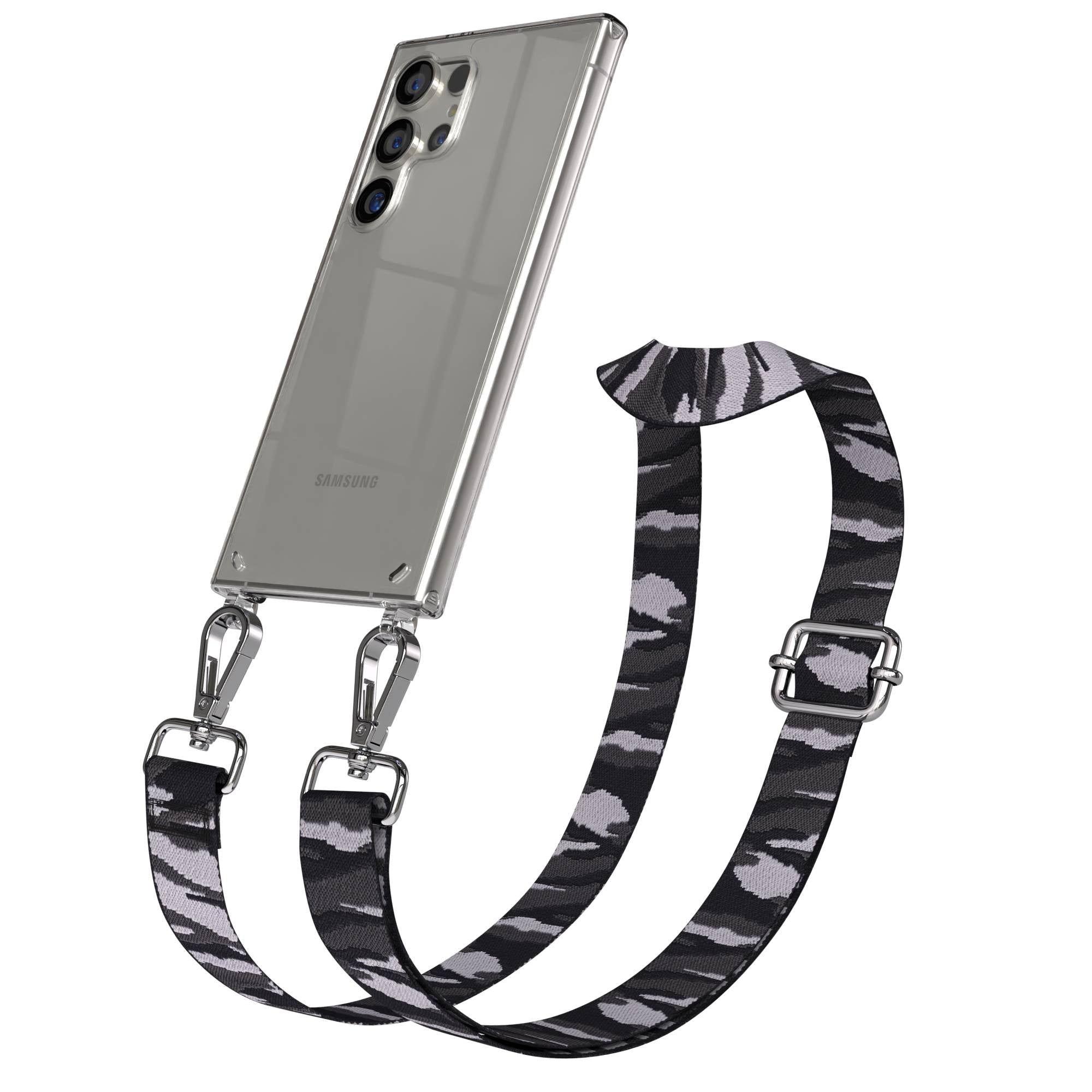Samsung Galaxy S24 Ultra Handykette mit Boho Band zum Umhängen 