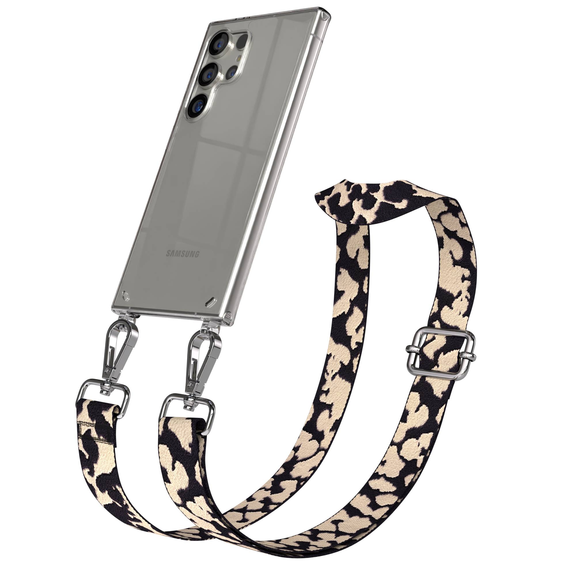 Samsung Galaxy S24 Ultra Handykette mit Boho Band zum Umhängen 