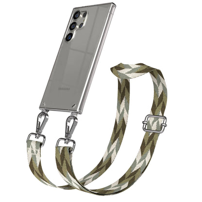 Samsung Galaxy S24 Ultra Handykette mit Boho Band zum Umhängen 