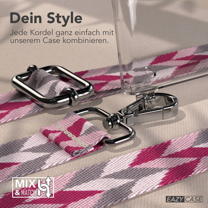 Samsung Galaxy S24 Ultra Handykette mit Boho Band zum Umhängen 