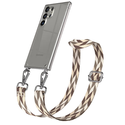 Samsung Galaxy S24 Ultra Handykette mit Boho Band zum Umhängen 