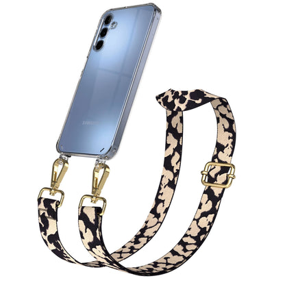 Samsung Galaxy A15 Handykette mit verstellbarem Boho Band zum Umhängen 