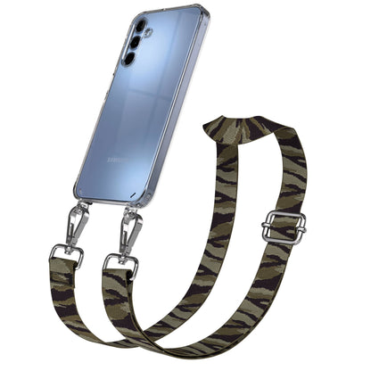 Samsung Galaxy A15 Handykette mit verstellbarem Boho Band zum Umhängen 