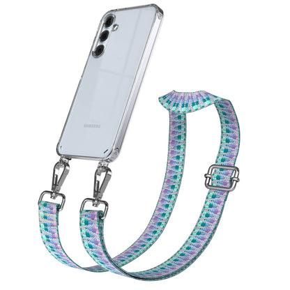 Samsung Galaxy A35 Handykette mit verstellbarem Boho Band zum Umhängen 