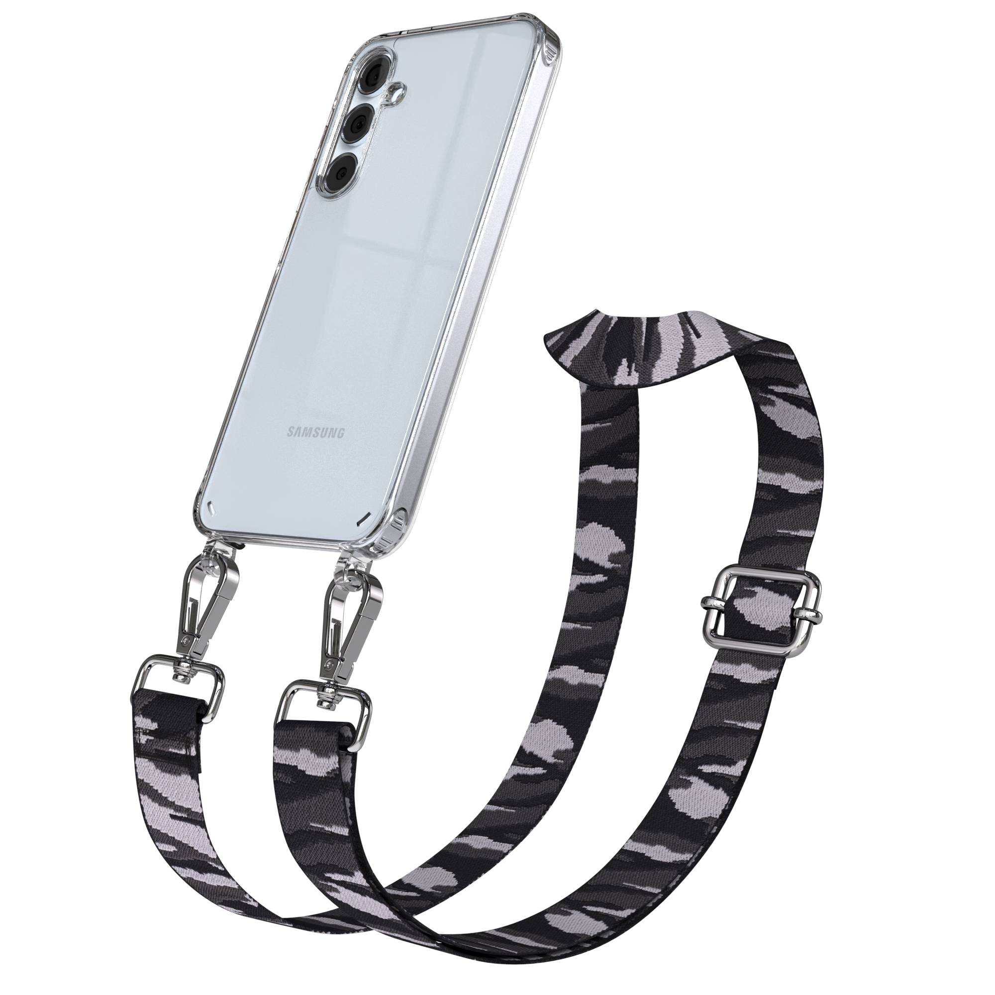 Samsung Galaxy A35 Handykette mit verstellbarem Boho Band zum Umhängen 
