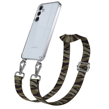 Samsung Galaxy A35 Handykette mit verstellbarem Boho Band zum Umhängen 