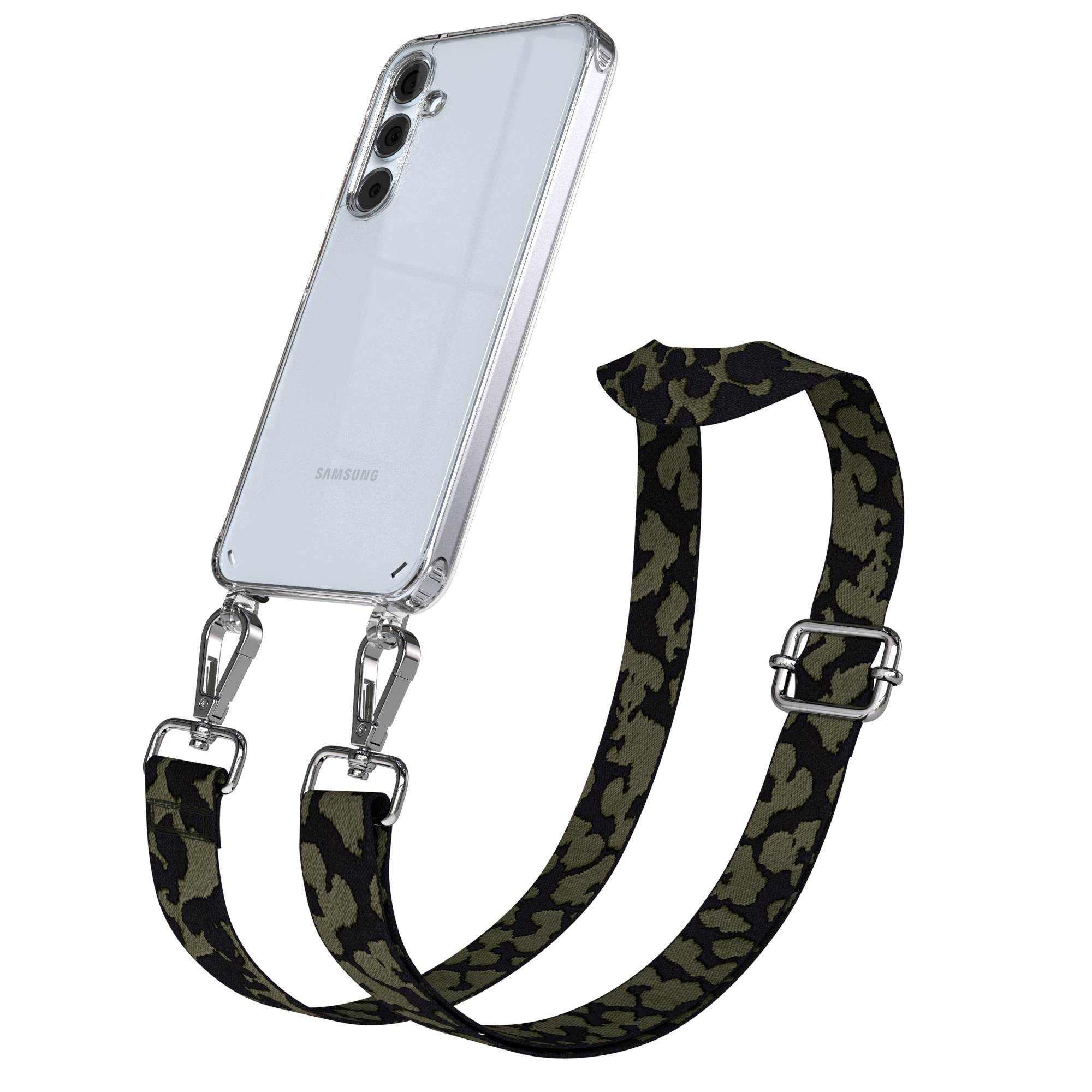 Samsung Galaxy A35 Handykette mit verstellbarem Boho Band zum Umhängen 