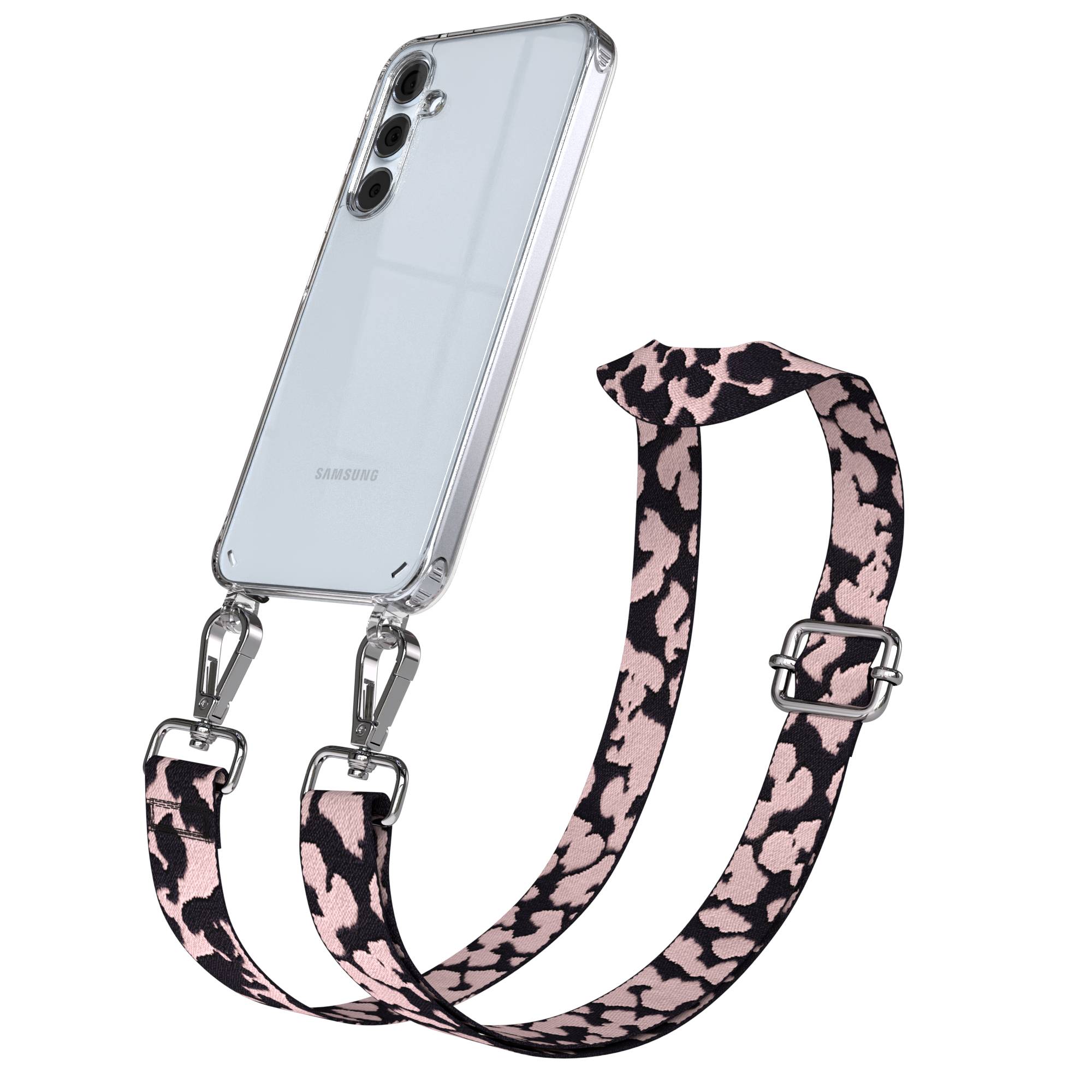 Samsung Galaxy A35 Handykette mit verstellbarem Boho Band zum Umhängen 