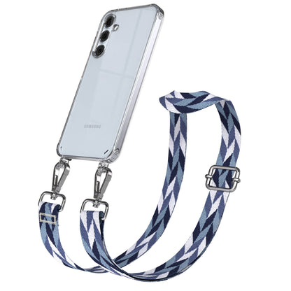 Samsung Galaxy A35 Handykette mit verstellbarem Boho Band zum Umhängen 