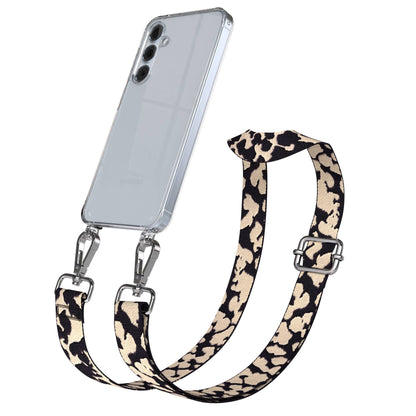 Samsung Galaxy A55 Handykette mit Boho Band und verstellbarem Riemen 