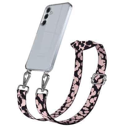 Samsung Galaxy A55 Handykette mit Boho Band und verstellbarem Riemen 