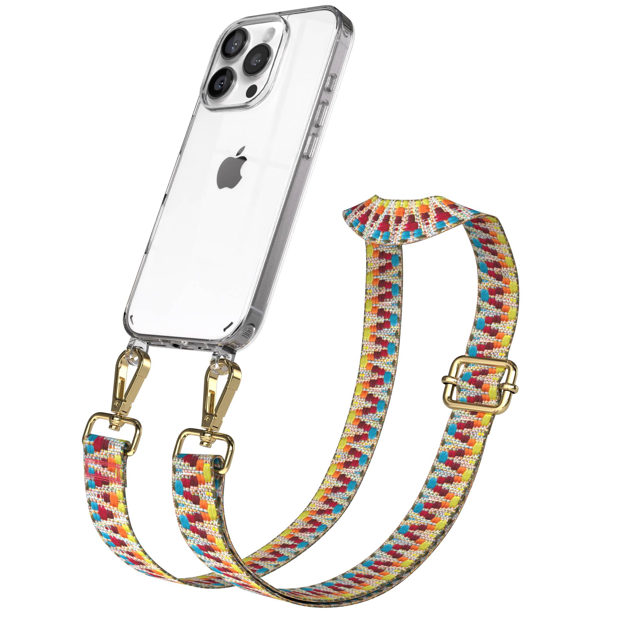 iPhone 16 Pro Handykette mit verstellbarem Tragegurt EAZY CASE 