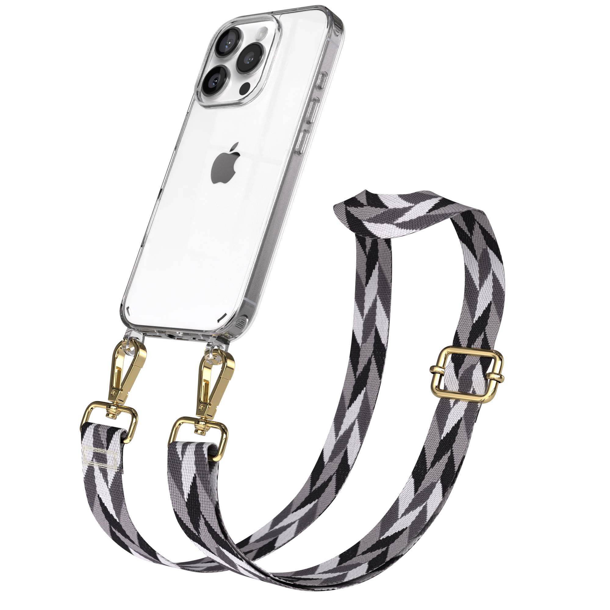 iPhone 16 Pro Handykette mit verstellbarem Tragegurt EAZY CASE 