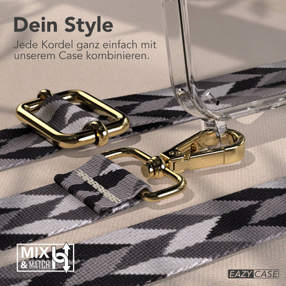 iPhone 16 Pro Handykette mit verstellbarem Tragegurt EAZY CASE 