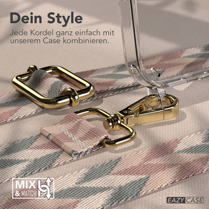 iPhone 16 Pro Handykette mit verstellbarem Tragegurt EAZY CASE 