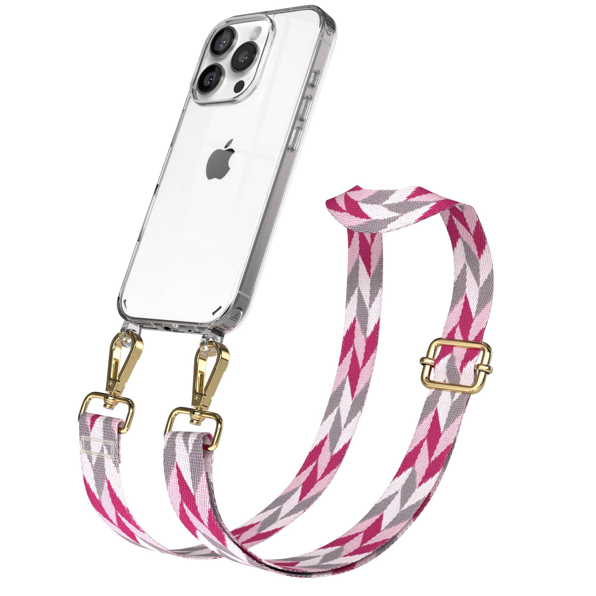 iPhone 16 Pro Handykette mit verstellbarem Tragegurt EAZY CASE 