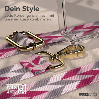 iPhone 16 Pro Handykette mit verstellbarem Tragegurt EAZY CASE 