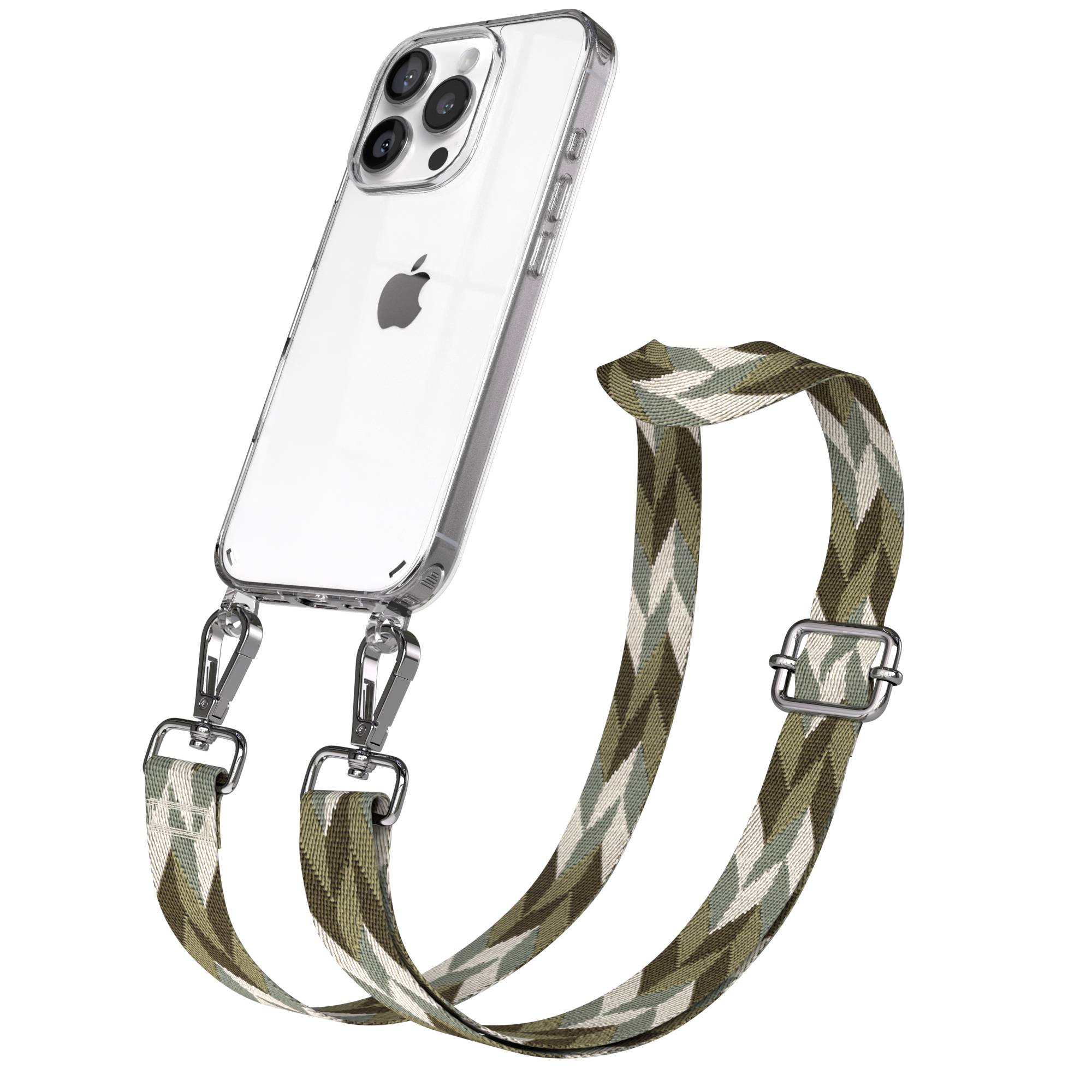 iPhone 16 Pro Handykette mit verstellbarem Tragegurt EAZY CASE 