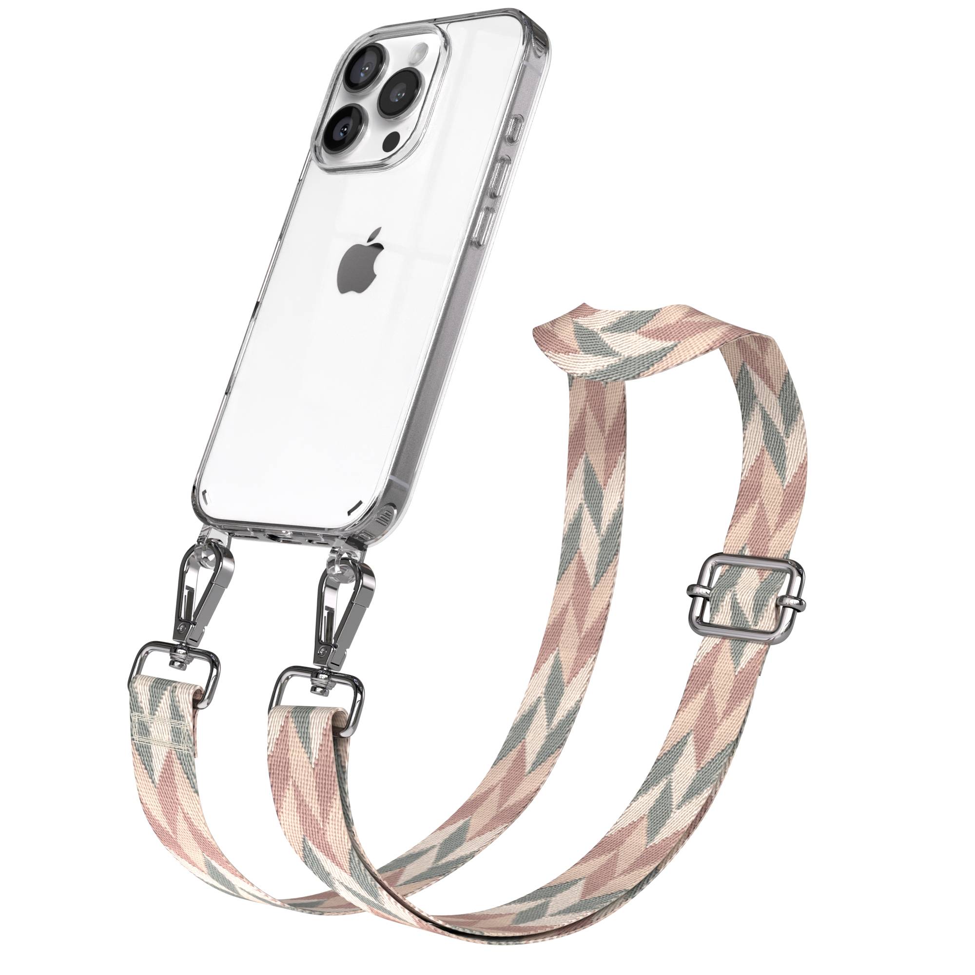 iPhone 16 Pro Handykette mit verstellbarem Tragegurt EAZY CASE 
