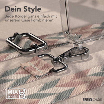 iPhone 16 Pro Handykette mit verstellbarem Tragegurt EAZY CASE 