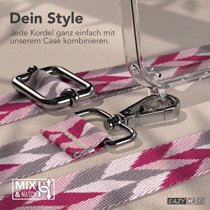 iPhone 16 Pro Handykette mit verstellbarem Tragegurt EAZY CASE 